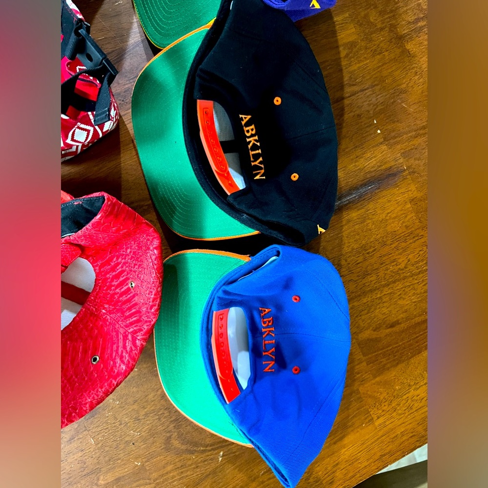 Bundle Of 5 Ab Brooklyn Adjustable Hats - image 5